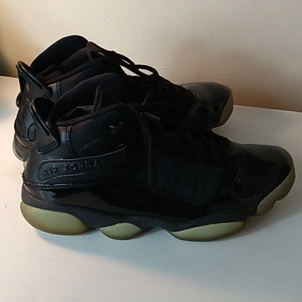 Jordan 6 Rings Black Ice basketball 🏀 9.5 2018
